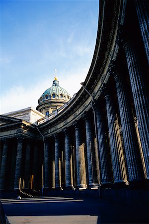 Kazan Cathedral St. Petersburg, Russia Fotografie stock - Rights-Managed, Codice: 700-00185079