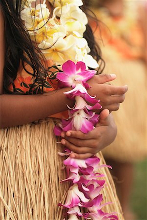 polynesian children - Hula Dancer, Oahu, Hawaii Stock Photo - Rights-Managed, Code: 700-00185382