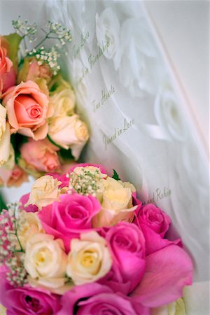 Bridal Bouquets and Invitation Stock Photo - Rights-Managed, Code: 700-00185790