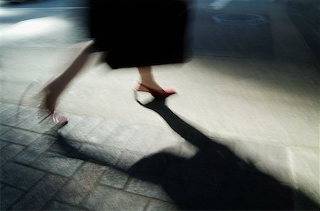 female night high heels - Woman Walking at Night Stock Photo - Rights-Managed, Code: 700-00185800