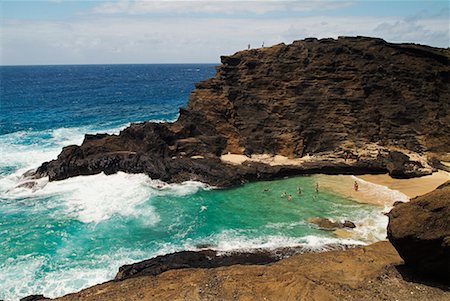 simsearch:700-01030239,k - Beach on Southern Coast of Oahu, Hawaii, USA Stock Photo - Rights-Managed, Code: 700-00185975