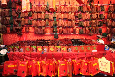 pictures of chinese new year celebration in chinatown singapore - Chinese Sausages Chinatown, Singapore Stock Photo - Rights-Managed, Code: 700-00186206