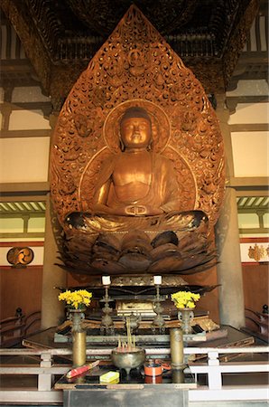 simsearch:700-03891323,k - Buddha Byodo-In Temple Oahu, Hawaii, USA Foto de stock - Con derechos protegidos, Código: 700-00186325
