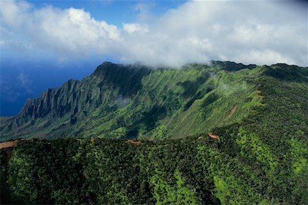 Vallée Honopu Na Pali Coast State Park Kauai, Hawaii, USA Photographie de stock - Rights-Managed, Code: 700-00186544