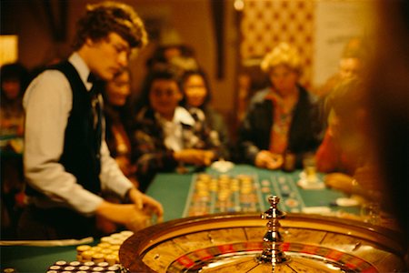 roulette (jeu) - Diamond Tooth Gertie's Casino Dawson City, Yukon, Canada Foto de stock - Con derechos protegidos, Código: 700-00186741