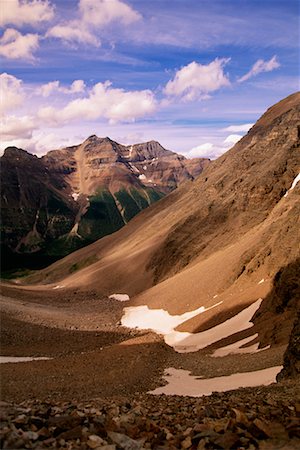 deserts rocks - Sentinel Pass Parc National de Banff (Alberta), Canada Photographie de stock - Rights-Managed, Code: 700-00186773