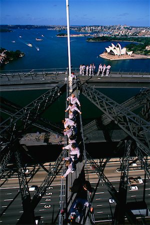 Sydney Harbour Bridge Climb Sydney, New South Wales Australia Stock Photo - Rights-Managed, Code: 700-00187114