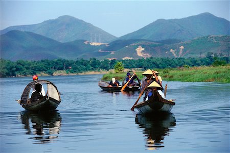 perfume river - Boating on Perfume River Hue, Vietnam Stock Photo - Rights-Managed, Code: 700-00187404