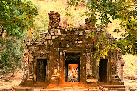 Wat Phu Champasak District Laos Stock Photo - Rights-Managed, Code: 700-00187409