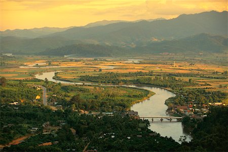 Maekok River Thaton, Thailand Stock Photo - Rights-Managed, Code: 700-00187420