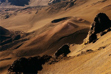 Cinder Cones Haleakala National Park Maui, Hawaii, USA Foto de stock - Con derechos protegidos, Código: 700-00187474