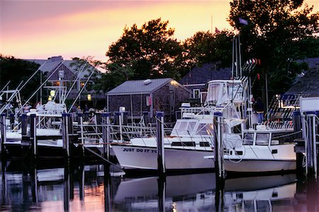 Boats in Harbour Nantucket Harbour Massachusetts USA Stock Photo - Rights-Managed, Code: 700-00187592