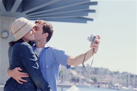 simsearch:700-00151974,k - Couple Taking Self-Portrait Stock Photo - Rights-Managed, Code: 700-00187801