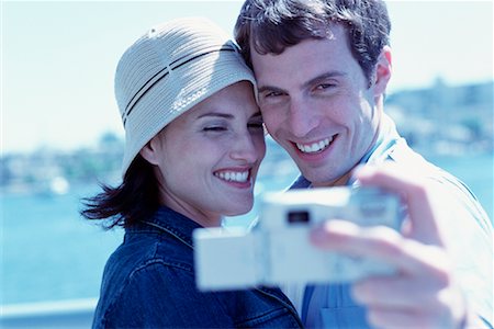 simsearch:700-00151974,k - Couple Taking Self-Portrait Stock Photo - Rights-Managed, Code: 700-00187803