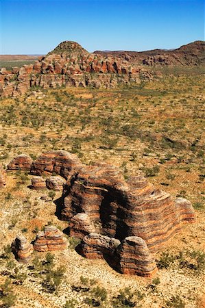 purnululu national park - Le massif des Bungle Bungle Kimberley, Australie occidentale Photographie de stock - Rights-Managed, Code: 700-00188536