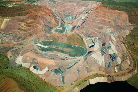 Argyle Diamond Mine The Kimberley Western Australia Stock Photo - Rights-Managed, Code: 700-00188539