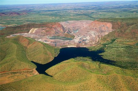 Argyle Diamond Mine The Kimberley Western Australia Foto de stock - Con derechos protegidos, Código: 700-00188540