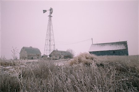 stati delle pianure - Farm South Dakota, USA Fotografie stock - Rights-Managed, Codice: 700-00188601