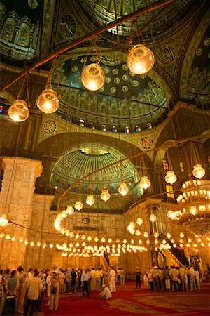 The Mosque of Mohammed Ali The Citadel Cairo, Egypt Foto de stock - Con derechos protegidos, Código: 700-00189131