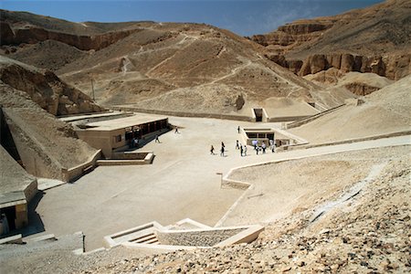 Valley of the Kings Luxor, Egypt Africa Fotografie stock - Rights-Managed, Codice: 700-00189149