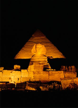 Pyramid of Chephren Giza, Egypt Stock Photo - Rights-Managed, Code: 700-00189168