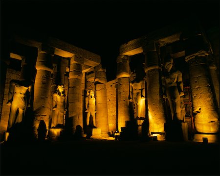 simsearch:700-00782199,k - Luxor Temple Luxor, Egypt Foto de stock - Con derechos protegidos, Código: 700-00189172