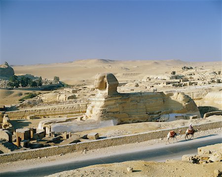 simsearch:700-00189167,k - Sphinx, Giza, Egypt Fotografie stock - Rights-Managed, Codice: 700-00189184