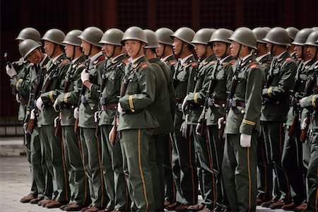 Troupes de soldats Photographie de stock - Rights-Managed, Code: 700-00189205