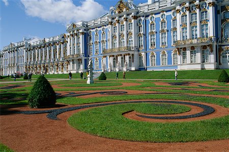 palazzo di caterina - Catherine Palace St. Petersburg, Russia Fotografie stock - Rights-Managed, Codice: 700-00189271