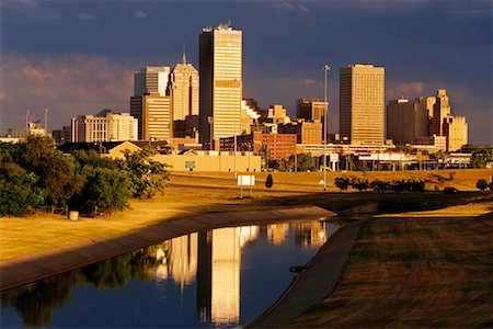 Oklahoma City Skyline Oklahoma, USA Stock Photo - Rights-Managed, Code: 700-00189314