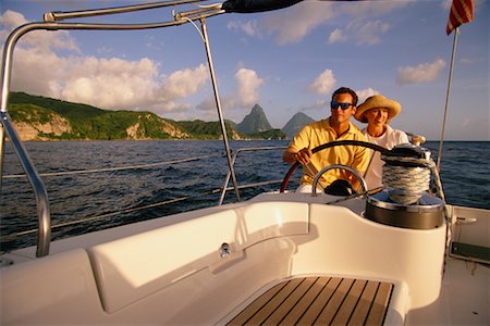 simsearch:600-00948212,k - Couple Sailing Stock Photo - Rights-Managed, Code: 700-00189824