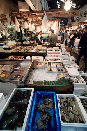 simsearch:700-03520453,k - Fish Market, Tokyo, Japan Stock Photo - Rights-Managed, Code: 700-00181480