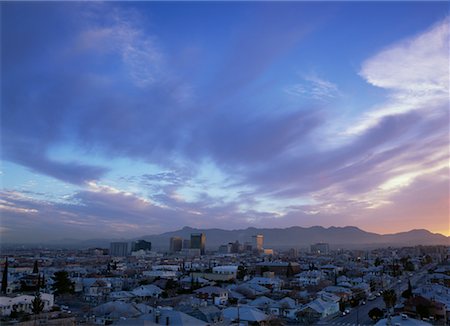 el paso, texas - El Paso Skyline Texas Stock Photo - Rights-Managed, Code: 700-00181523