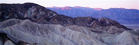 Badlands de Zabriskie Point Death Valley, Californie, USA Photographie de stock - Rights-Managed, Code: 700-00181558