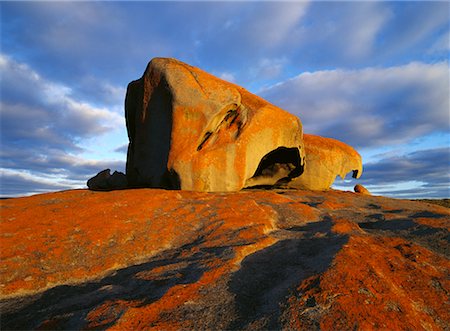Remarkable Rocks Kangaroo Island, Australia Foto de stock - Direito Controlado, Número: 700-00181711