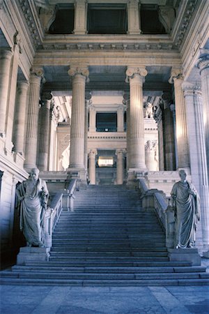 sculpture belgium - Palais de Justice Steps Brussels, Belgium Stock Photo - Rights-Managed, Code: 700-00182176