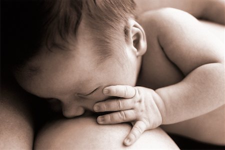 Baby Breastfeeding Stock Photo - Rights-Managed, Code: 700-00182626