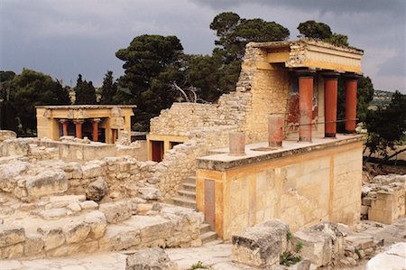 simsearch:700-00182480,k - Site archéologique Cnossos, en Crète, Grèce Photographie de stock - Rights-Managed, Code: 700-00182772