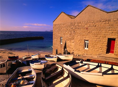 Fishing Boats Cornwall, Newlyn United Kingdom Foto de stock - Con derechos protegidos, Código: 700-00182856