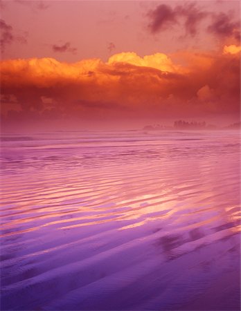 simsearch:700-03152438,k - Lake and Clouds Long Beach Pacific Rim National Park British Columbia, Canada Foto de stock - Direito Controlado, Número: 700-00183254