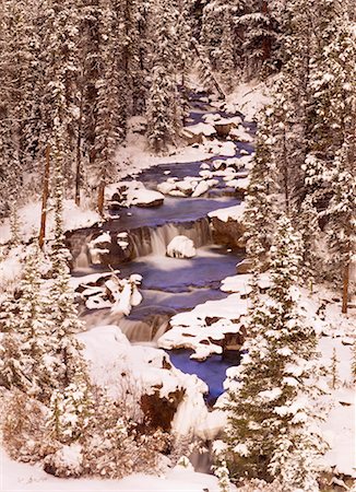 Nigel Creek Banff National Park Alberta, Canada Stock Photo - Rights-Managed, Code: 700-00183325