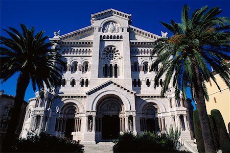 entrance monaco - Cathedral of Monaco Monaco Stock Photo - Rights-Managed, Code: 700-00183340