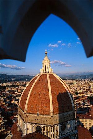 piazza del duomo - Duomo and View of Florence Florence, Italy Stock Photo - Rights-Managed, Code: 700-00183360