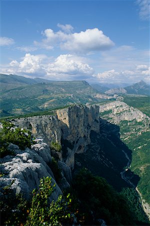 Grand Canyon du Verdon Provence, France Fotografie stock - Rights-Managed, Codice: 700-00183469