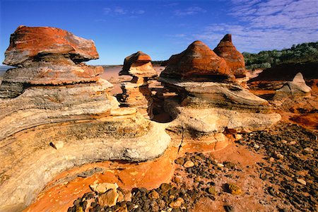 Rock Formation Crab Creek, Roebuck Bay Western Australia Foto de stock - Con derechos protegidos, Código: 700-00183619