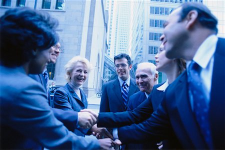 people filtered - Business People Meeting Outdoors Stock Photo - Rights-Managed, Code: 700-00194678