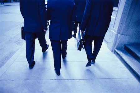 Business People Walking Outdoors Stock Photo - Rights-Managed, Code: 700-00195329
