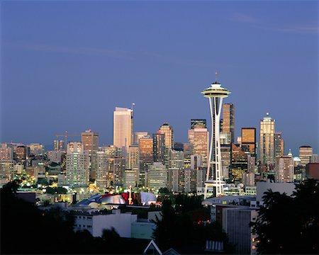 simsearch:862-07911017,k - City Skyline Seattle, Washington, USA Stock Photo - Rights-Managed, Code: 700-00195440