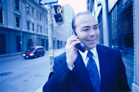 simsearch:700-00159009,k - Businessman on Cell Phone Stock Photo - Rights-Managed, Code: 700-00195706