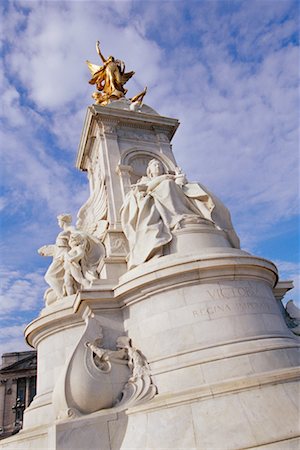 simsearch:700-00356964,k - Victoria Monument at Buckingham Palace London, England Fotografie stock - Rights-Managed, Codice: 700-00195773